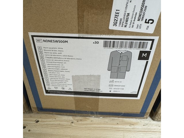 Ca. 26x dozen schorten, cmt en medline, blauw - afbeelding 4 van  5