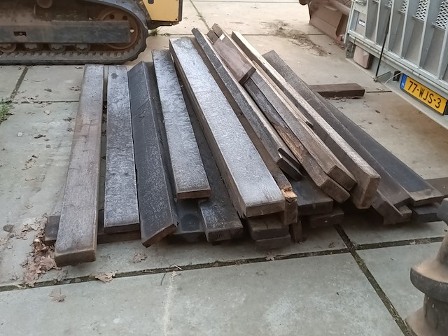 Ca. 26x houten balk - afbeelding 2 van  7