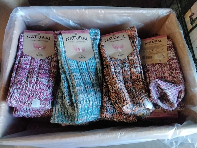 Ca. 26x paar damessokken apollo, diverse kleuren - afbeelding 1 van  3