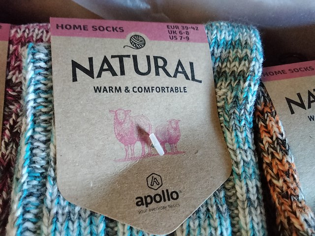 Ca. 26x paar damessokken apollo, diverse kleuren - afbeelding 2 van  3