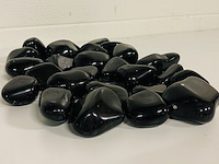 Ca. 26x regenboogobsidiaan trommelsteen, jumbo - afbeelding 1 van  4