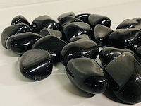 Ca. 26x regenboogobsidiaan trommelsteen, jumbo - afbeelding 2 van  4