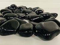 Ca. 26x regenboogobsidiaan trommelsteen, jumbo - afbeelding 3 van  4