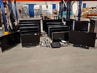 Ca. 26x televisies, o.a. sharp, sony, samsung, panasonic, meerdere - afbeelding 1 van  25