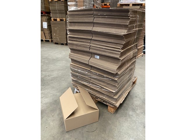 Ca. 270x verzenddozen 45x45x20cm, bruin - afbeelding 1 van  3