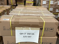 Ca. 275x led tube 8w 6000k 587 mm, qbright, qb-lt-8w-6k-125-587 - afbeelding 1 van  4