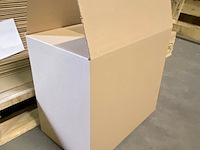 Ca. 275x verzenddozen 35x21x32cm, bruin - afbeelding 2 van  4