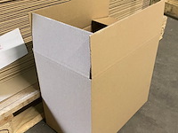 Ca. 275x verzenddozen 35x21x32cm, bruin - afbeelding 1 van  4