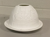 Ca. 279x waxinelichthouder porselein met tafereel - afbeelding 4 van  4