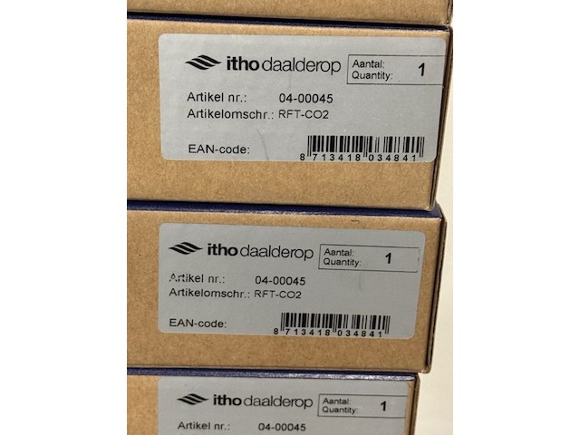 Ca. 27x co2 sensor, itho daalderop, rft-co2 - afbeelding 3 van  3