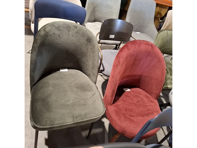 Ca. 27x diverse stoelen, o.a. (zuiver, dutchbone enz) - afbeelding 11 van  24
