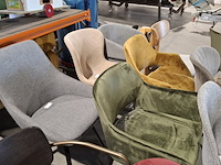 Ca. 27x diverse stoelen, o.a. (zuiver, dutchbone enz) - afbeelding 15 van  24