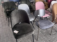 Ca. 27x diverse stoelen, o.a. (zuiver, dutchbone enz) - afbeelding 18 van  24