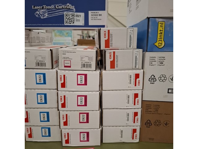Ca. 27x diverse toner/cartridges o.a. oki - afbeelding 3 van  4