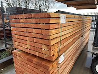 Ca. 27x douglas balken fijnbezaagd - afbeelding 2 van  3