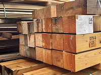 Ca. 27x douglas balken geschaafd, 140x140mm, lengte 6/200cm, 21/250cm - afbeelding 3 van  3