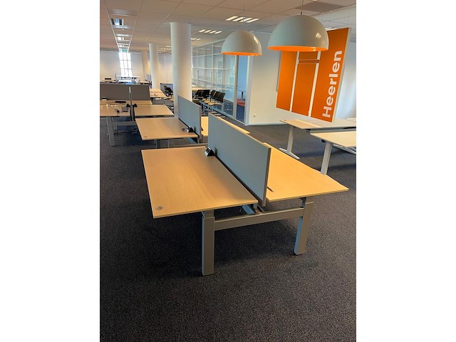 Ca. 27x duo bureau, ahorn/antraciet - afbeelding 1 van  1