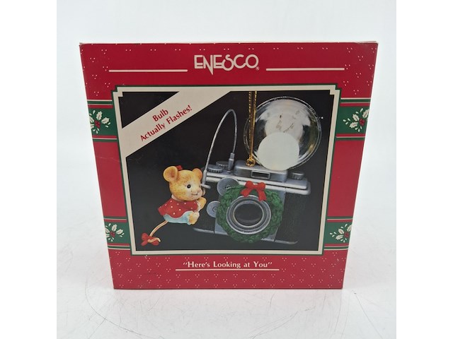 Ca. 27x kerst beeldje, enesco, o.a. paint your holidays bright - afbeelding 2 van  13