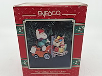 Ca. 27x kerst beeldje, enesco, o.a. paint your holidays bright - afbeelding 6 van  13