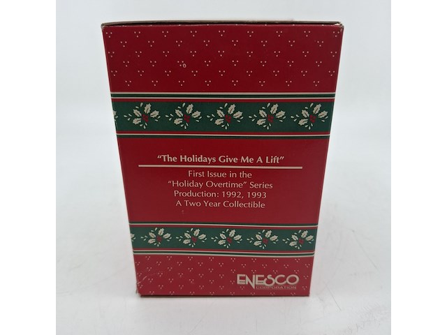 Ca. 27x kerst beeldje, enesco, o.a. paint your holidays bright - afbeelding 7 van  13