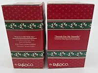 Ca. 27x kerst beeldje, enesco, o.a. paint your holidays bright - afbeelding 11 van  13