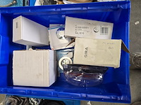 Ca. 27x magazijnbakken incl. inhoud kruizinga, blauw - afbeelding 16 van  28