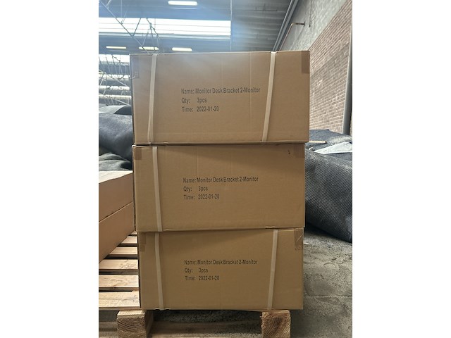 Ca. 27x monitor arm 2 schermen, sam creative - afbeelding 2 van  3