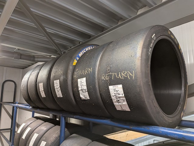 Ca. 27x raceband slicks / regenband hankook, inerstate, michelin - afbeelding 6 van  35
