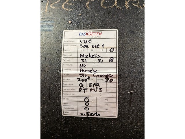 Ca. 27x raceband slicks / regenband hankook, inerstate, michelin - afbeelding 10 van  35