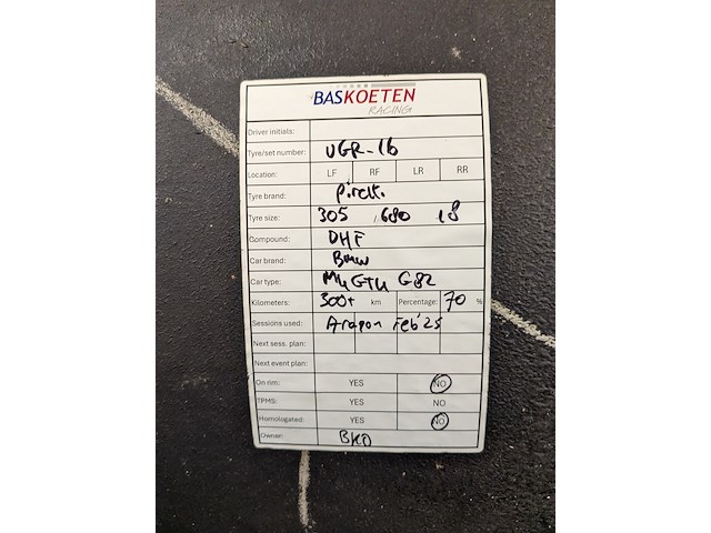 Ca. 27x raceband slicks / regenband hankook, inerstate, michelin - afbeelding 15 van  35