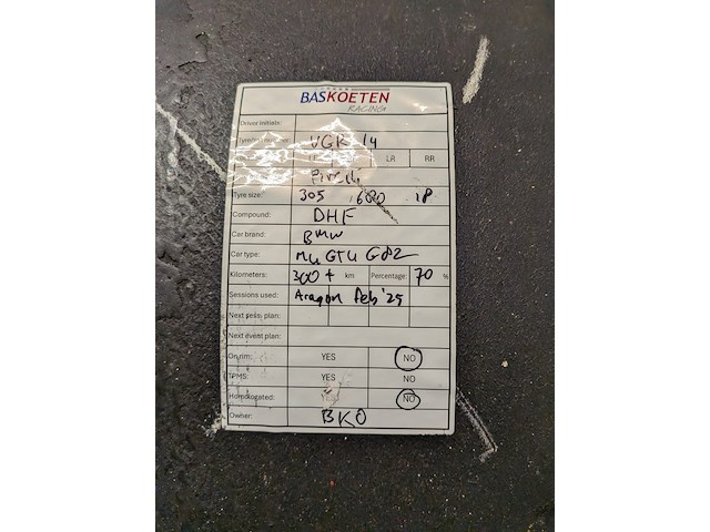 Ca. 27x raceband slicks / regenband hankook, inerstate, michelin - afbeelding 17 van  35