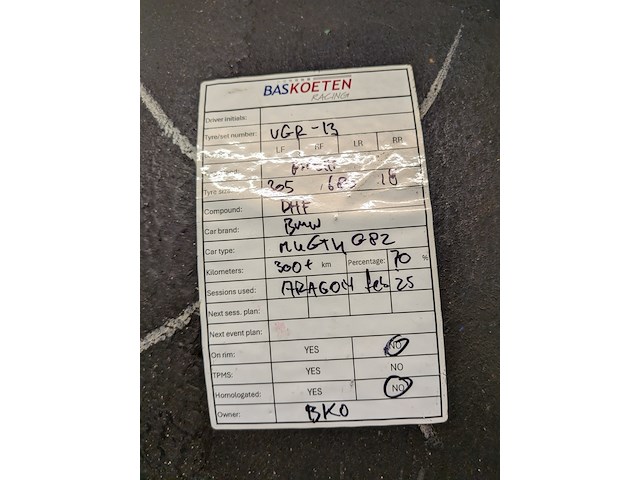 Ca. 27x raceband slicks / regenband hankook, inerstate, michelin - afbeelding 18 van  35
