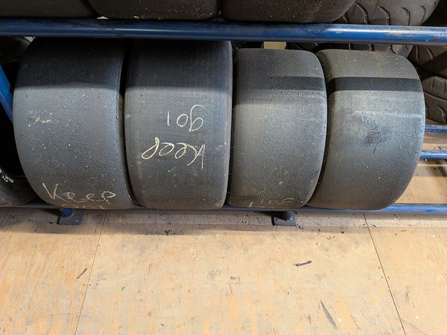Ca. 27x raceband slicks / regenband hankook, inerstate, michelin - afbeelding 19 van  35