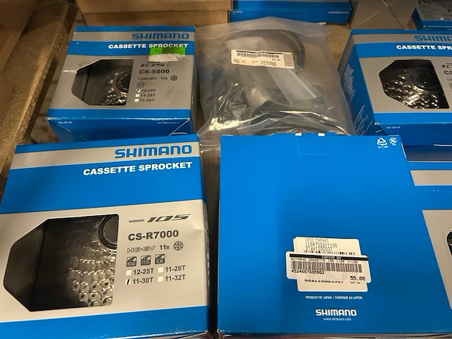 Ca. 27x racefietsonderdelen, shimano - afbeelding 3 van  8