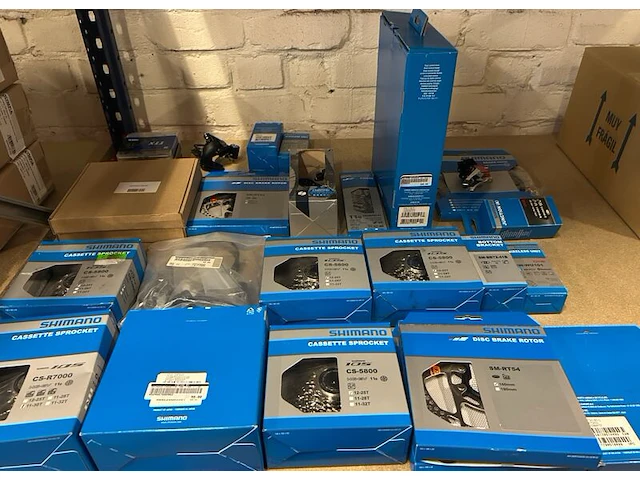 Ca. 27x racefietsonderdelen, shimano - afbeelding 8 van  8