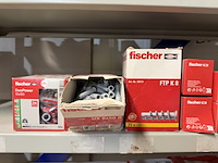 Ca. 27x verpakking fischer ijzerwaren w.o. schroeven, spijkers, pluggen - afbeelding 5 van  11