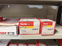 Ca. 27x verpakking fischer ijzerwaren w.o. schroeven, spijkers, pluggen - afbeelding 8 van  11