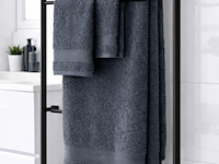 Ca. 28 handdoekenset, 3-delig lux-towels, 70/140-500gsm, licht grijs - afbeelding 2 van  3