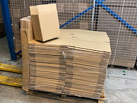 Ca. 280x verzenddozen 265x170x290mm dubbelgolf, bruin - afbeelding 1 van  4