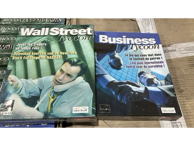 Ca. 288x pc spellen wallstreet/ business tycoon, ubisoft - afbeelding 1 van  3