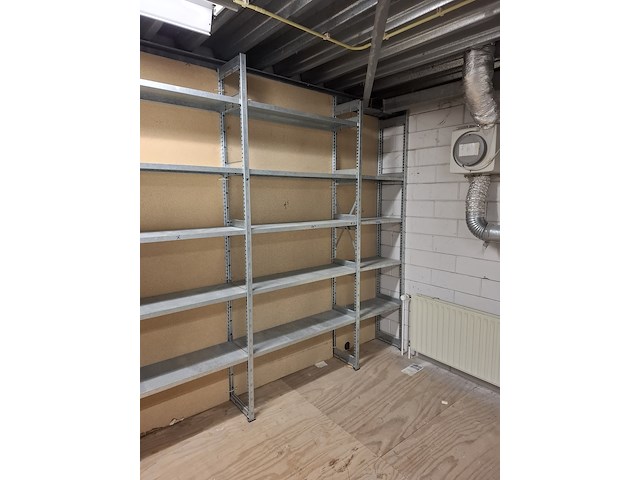 Ca 28mtr metalen stelling - afbeelding 5 van  14