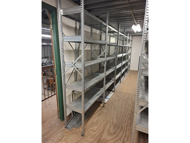 Ca 28mtr metalen stelling - afbeelding 8 van  14