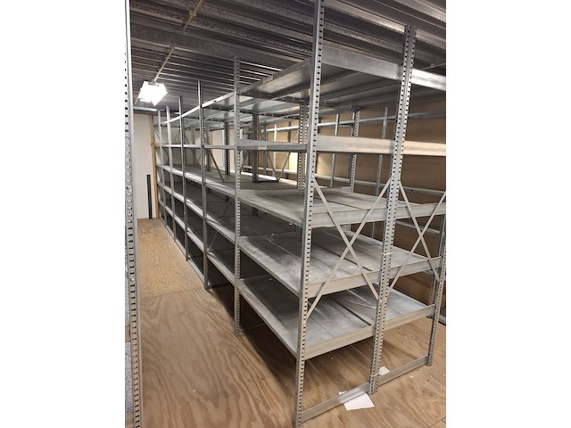 Ca 28mtr metalen stelling - afbeelding 9 van  14