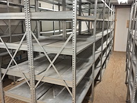 Ca 28mtr metalen stelling - afbeelding 10 van  14