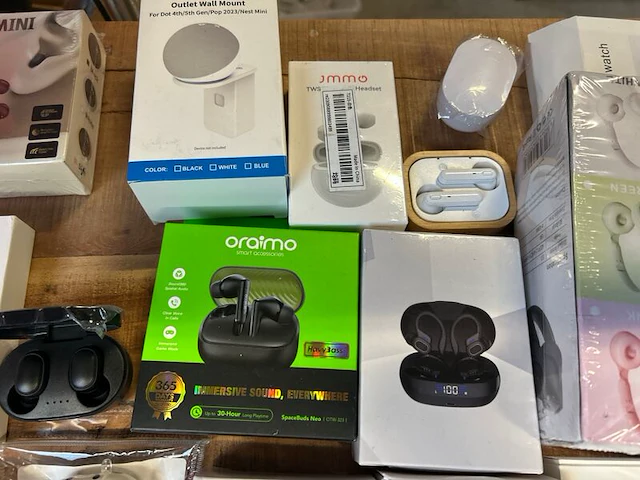 Ca. 28x audio-accessoires w.o. draadloze koptelefoon, w.o. hears, lifebee, jmmo - afbeelding 10 van  11
