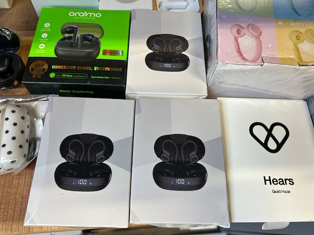 Ca. 28x audio-accessoires w.o. draadloze koptelefoon, w.o. hears, lifebee, jmmo - afbeelding 11 van  11