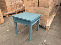 Ca. 28x beach table, houten bijzettafel met opbergvak - afbeelding 7 van  9