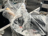 Ca. 28x diverse keukenbenodigdheden w.o. wokpan en vergiet, excellent houseware - afbeelding 4 van  8