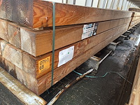 Ca. 28x douglas balken fijnbezaagd, 150x150mm, lengte 400cm - afbeelding 4 van  4
