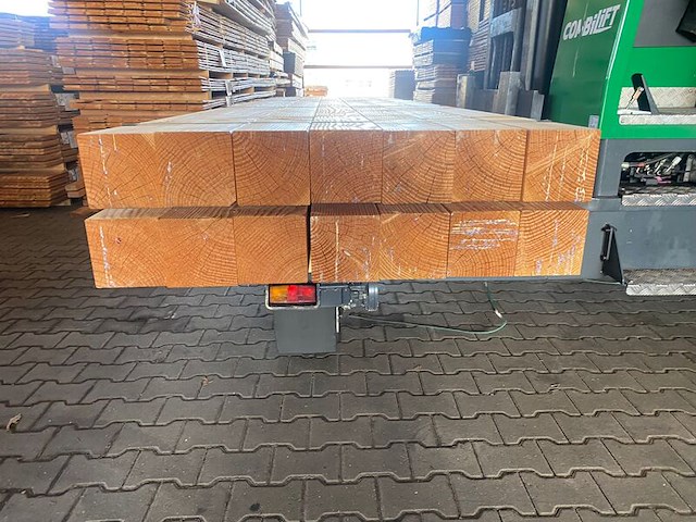 Ca. 28x douglas balken geschaafd, 140x140mm, lengte 400cm - afbeelding 3 van  4